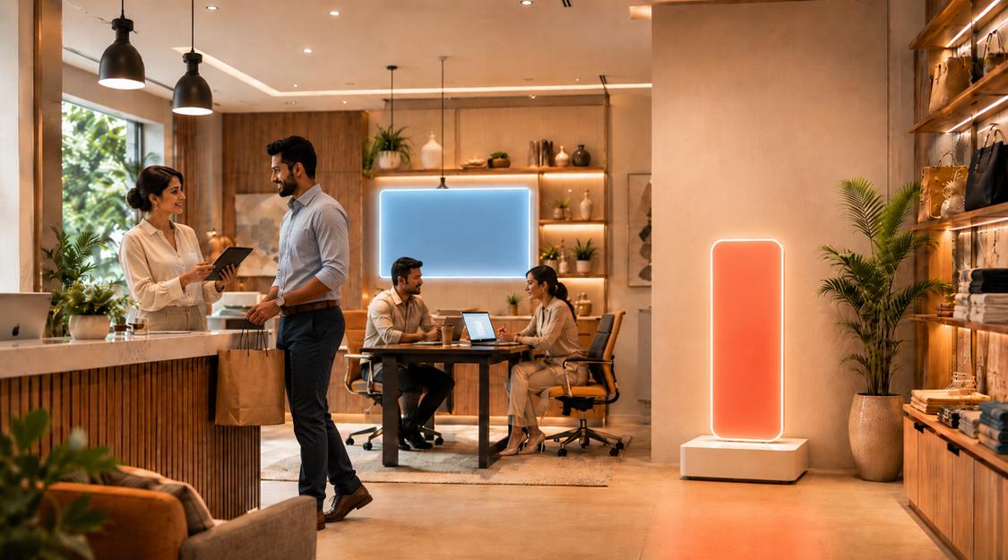 Structured productivity commercial office space environments